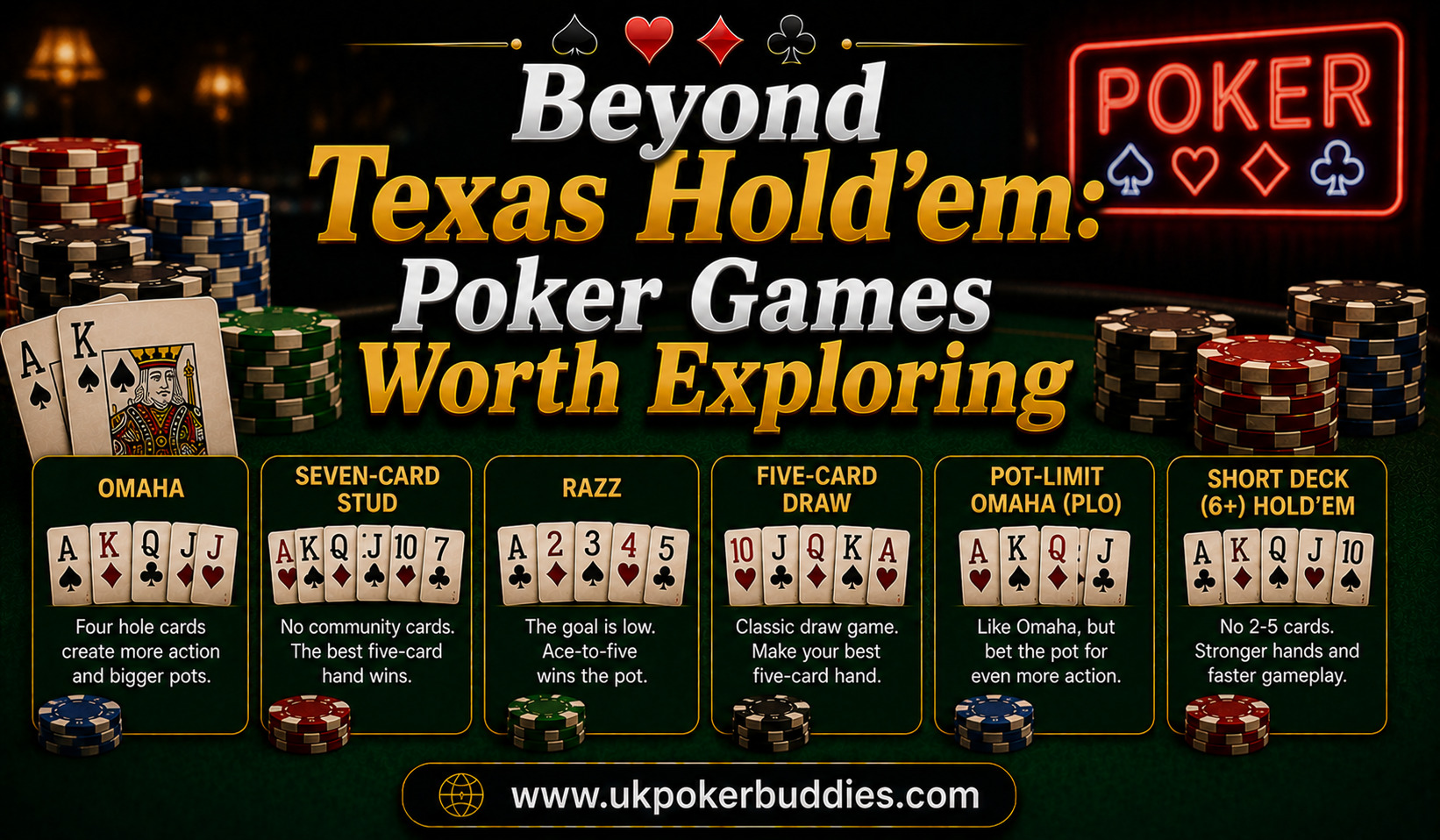 Beyond Texas Hold’em: Poker Games Worth Exploring