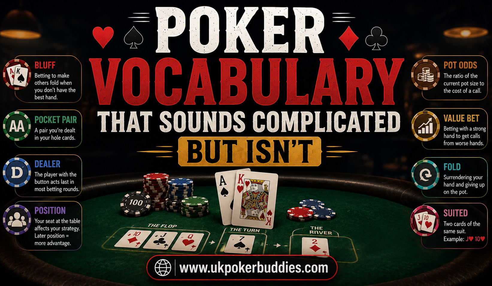 Poker Vocabulary That Sounds Complicated but Isn’t: